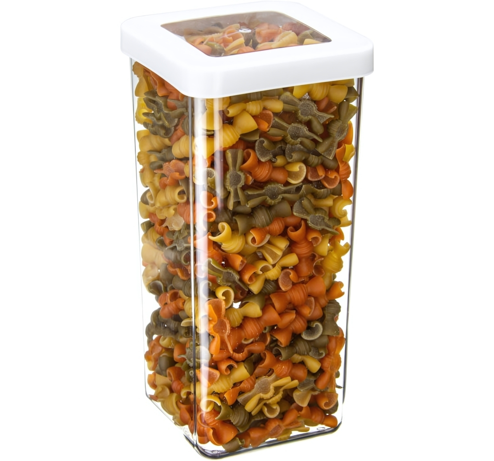 Емкость для сыпучих продуктов СТЕП 1,4л 10х10х21см