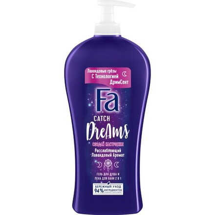 Гель для душа и пена для ванн 2в1 Fa Dreams 750мл
