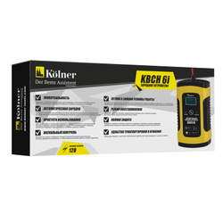 Зарядное устройство для автомобильных аккумуляторных батарей KOLNER KBCH 6i