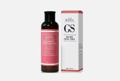 COS DE BAHA Тонер-эксфолиант с кислотами для проблемной кожи AHA/BHA TONER (GS) (200 мл)