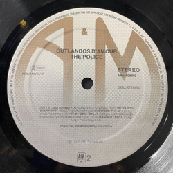 Винтажная виниловая пластинка LP The Police Outlandos D'Amour (Holland 1978)