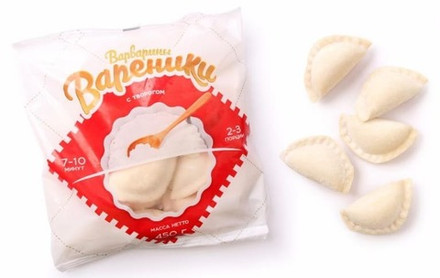 "Варварины вареники с творогом" 450г. Брест