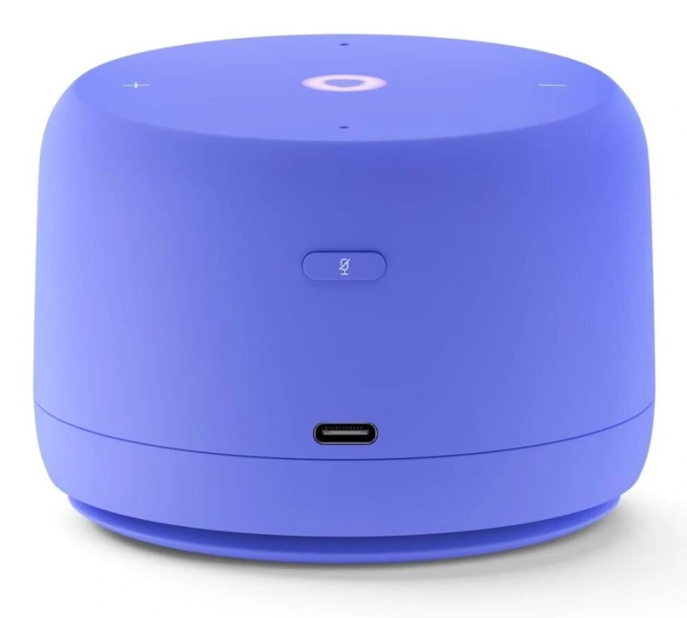 Умная колонка Яндекс Станция Лайт 2 без часов, Фиолетовая (YNDX-00028VIO)