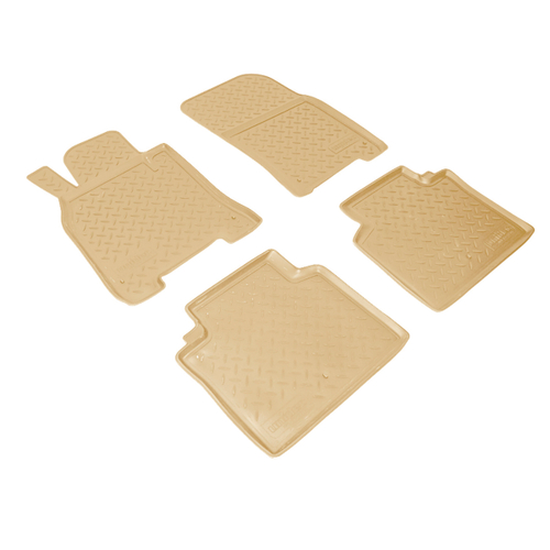 Ковры в салон Norplast/Unidec для Infiniti Q70 в кузове Y51 (2013-)Полиуретан,Бежевый, арт.NPL-Po-33-65-B