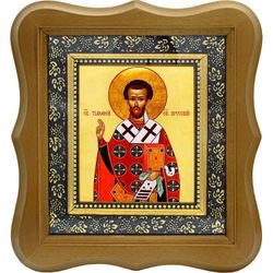 Тимофей Прусский Священномученик. Икона на холсте.