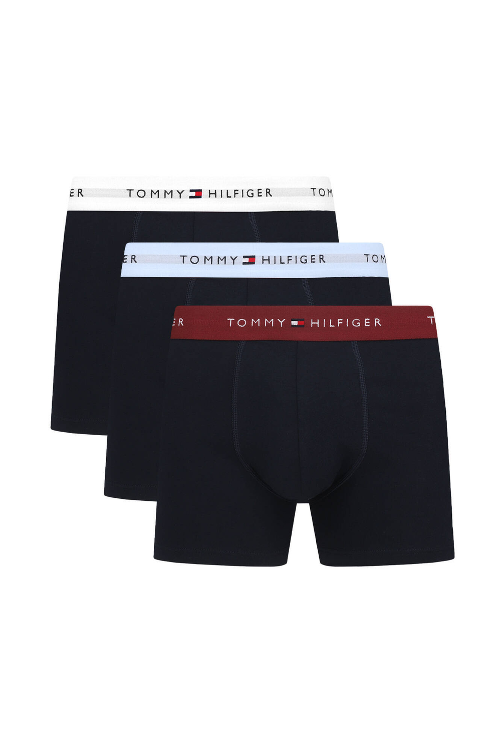 Трусики-боксеры 3шт. Tommy Hilfiger - черный(UM0UM02763)