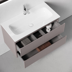 Тумба подвесная Sancos Snob R c двумя ящиками 890х445х500, Doha Soft, SNR90SM