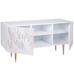 Тумба под ТВ Тропик 117см Стайл Айс Голд