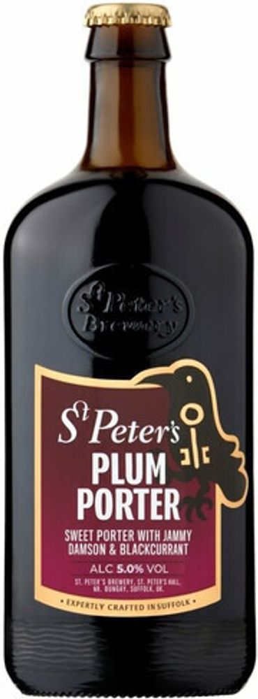 Пиво Сейнт Питерс Сливовый Портер / St.Peter’s Plum Porter 0.5 - стекло