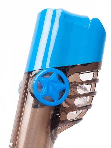 Маска полнолицевая Sargan Галактика премиум прозрачная/синяя/голубая