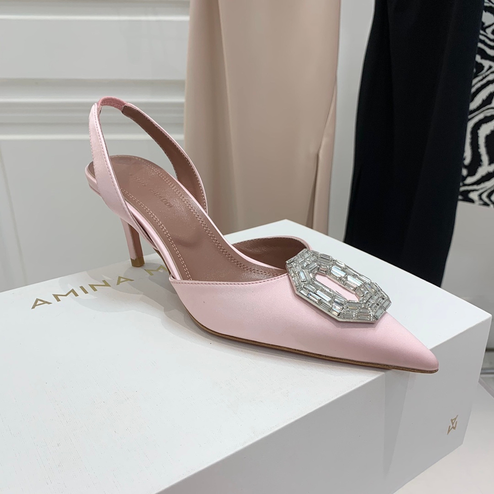 Amina Muaddi Pumps