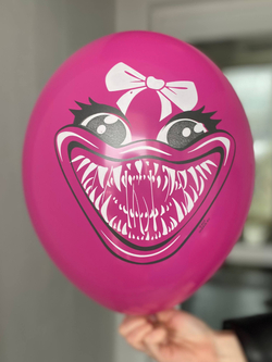 Воздушный шар с рисунком Хигги Вагги Киси Миси 35см ПАЛИТРА №4342