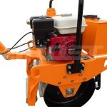 Ручной мини виброкаток GROST VR300S одновальцовый - [283 кг / Honda GX160]