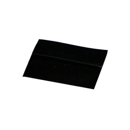 Электрод из токопроводящего силикона  40х60 мм силиконовый с входным отверстием 2мм)