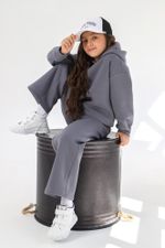 Костюм для девочки Сибирь-1 Виотекс СЕРЫЙ