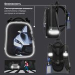 Ранец BRAUBERG PREMIUM, 2 отделения, с брелком, "Fast car", 38х29х16 см, 270600