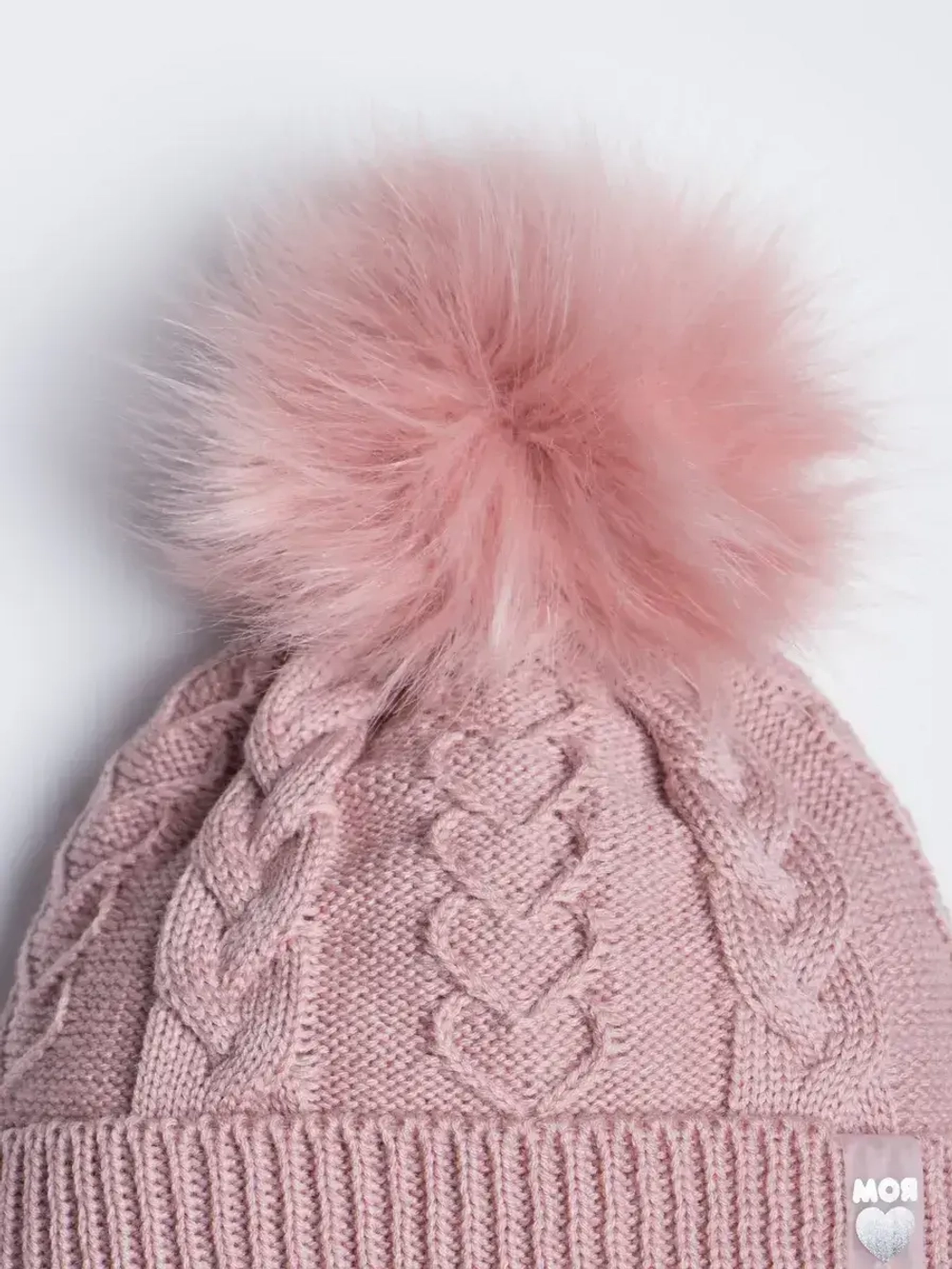 Шапка зимняя детская и снуд для девочки