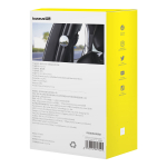 Автомобильное зеркало + молоток Baseus SafeRide Series Backseat Rearview Mirror