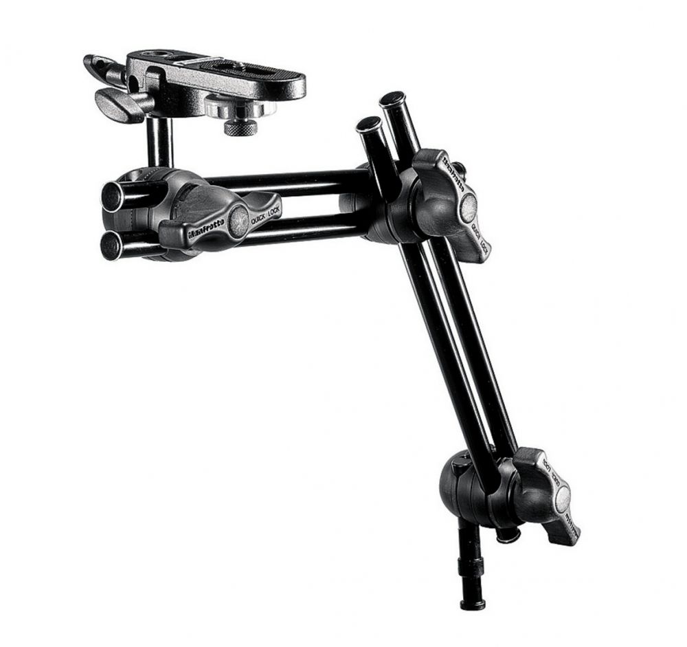 Manfrotto 396B-2 двойной шарнирный кронштейн с площадкой