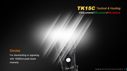 Фонарь TK15UE2016bk CREE XP-L HI V3 LED Ultimate Edition