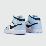 Кроссовки Air Jordan 1 High Light Blue / White