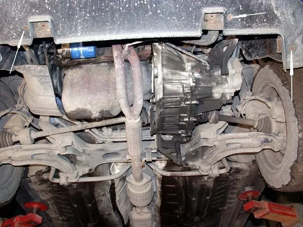 Защита картера и КПП Sheriff для Fiat Palio I 1996-2002 арт.07.0661