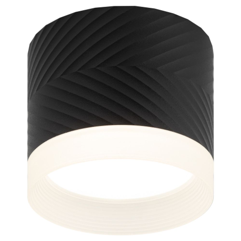 Светильник настенно-потолочный спот ЭРА OL38 BK под GX53 IP20 черный