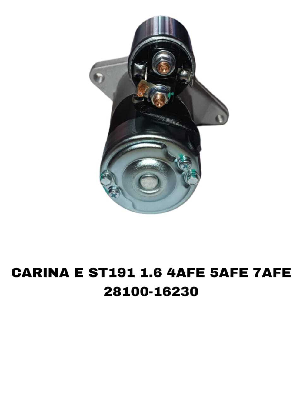 Стартер CARINA E ST191 1.6L ЗАКРЫТЫЙ 4AF, 4AFE, 5AF, 5AFE, 7AFE