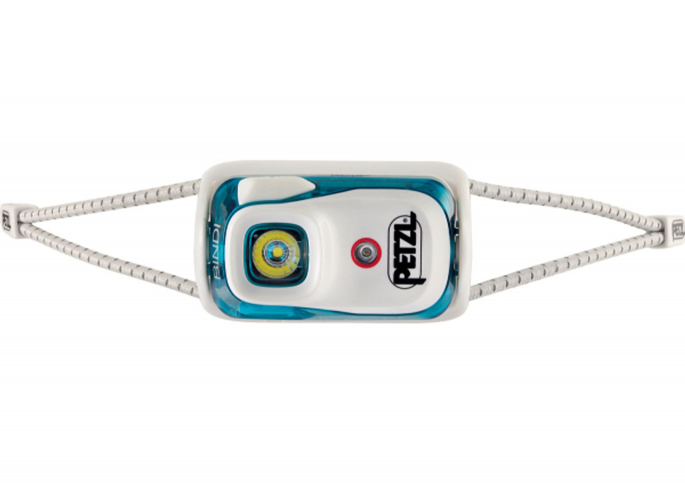 Фонарь светодиодный налобный Petzl Bindi синий, 200 лм, аккумулятор