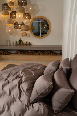 Пододеяльник 150х200 German Grass Havana Brown Brilliant коричневый