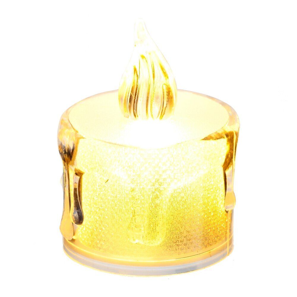 GAEM Изделие декоративное "Свеча" (подсветка, 3xLR54) (блок 24шт), L3,5 W3,5 H5 см