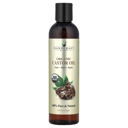 Handcraft Blends, органическое касторовое масло, 236 мл (8 жидк. унций)