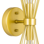 728623 Бра ZETA 2х40W E14 ЗОЛОТО