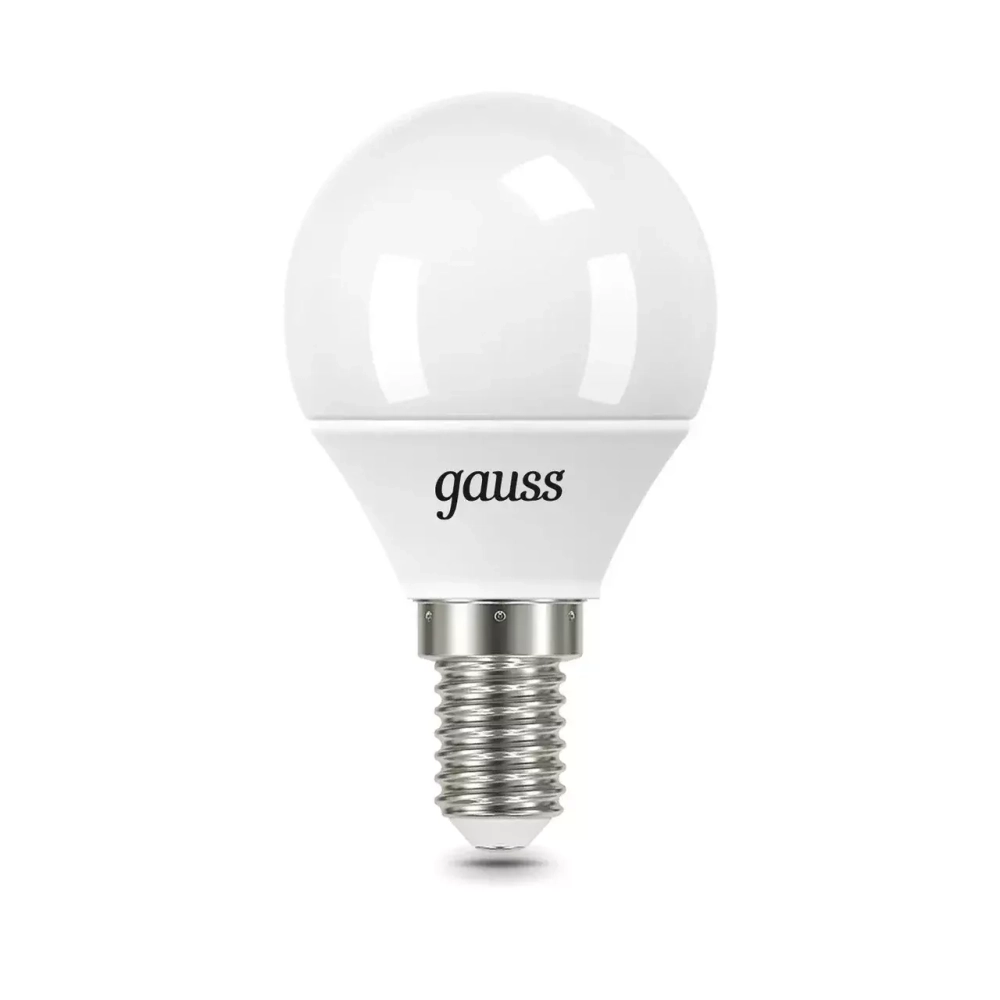 Лампа Gauss LED Шар 9,5W E14 950 lm 6500К 105101310