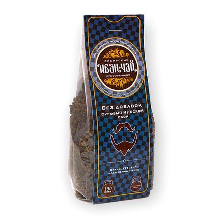Иван -чай  " Классический" / пачка / прессованый / 85 гр / Сибирский Иван-Чай