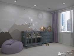 Комод Lillaland Wood Anna 3 ящика серый