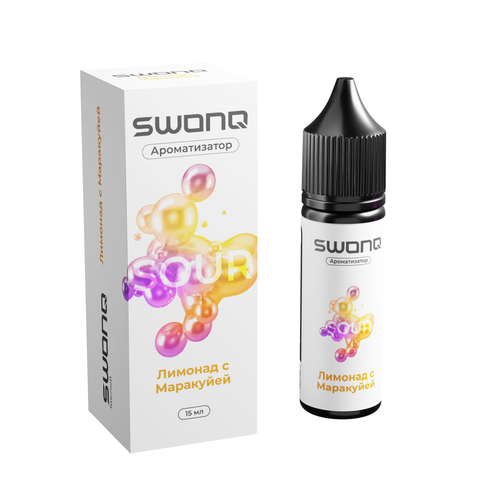 Swonq Cluster Sour Лимонад с маракуйей 30мл купить в Москве с доставкой по России