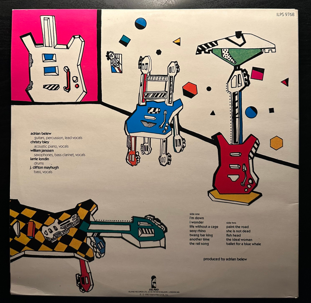Adrian Belew - Twang Bar King (Англия 1983г.)