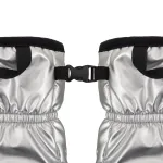 Варежки Called a Garment Snow Runners серебристые