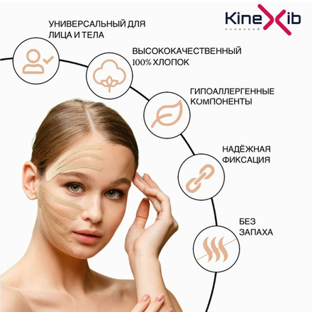 Аксессуары для тенниса Кинезиотейпы KINEXIB CLASSIC .