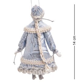 РусКукла RK-779 Кукла подвесная «Снегурочка»