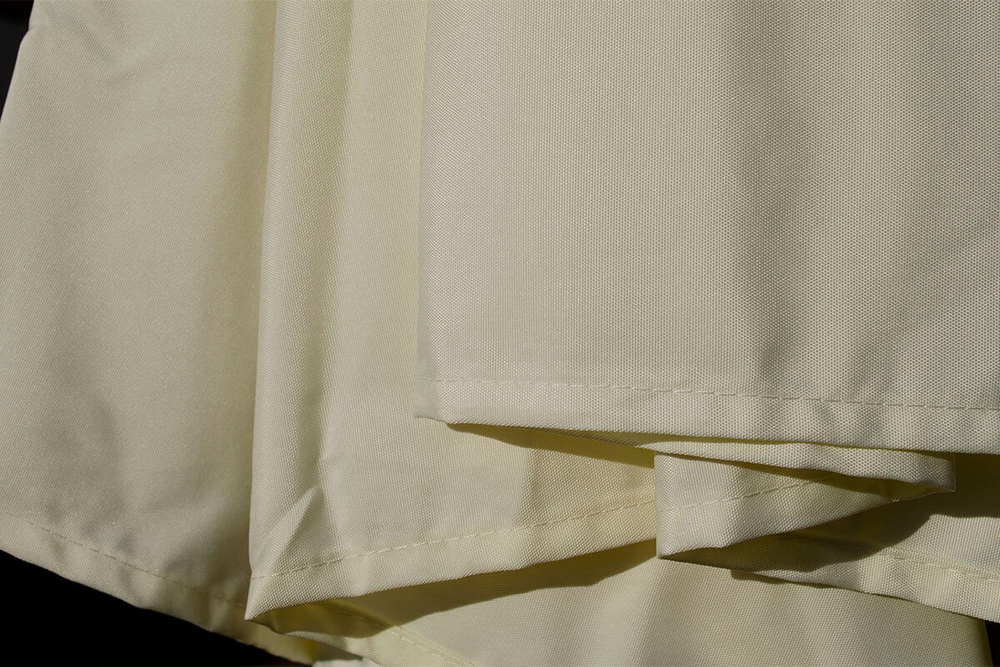 Зонт Bizzotto Салерно, жемчужный D300, Ø3000