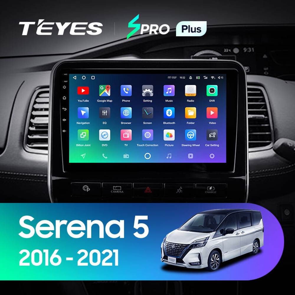 Teyes SPRO Plus 10,2" для Nissan Serena 5 2016-2021 (прав)