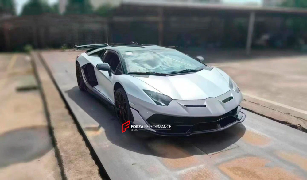 Карбоновый обвес переделка в LP770 SVJ для LAMBORGHINI AVENTADOR LP700 / LP720 / LP750 Ламборгини