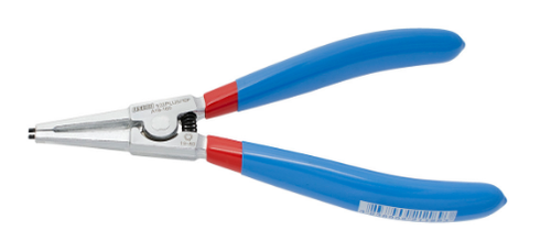 Съёмник наружных стопорных колец с прямыми губками, 140 (3-10мм)