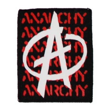 Нашивка Анархия - А (90X115)