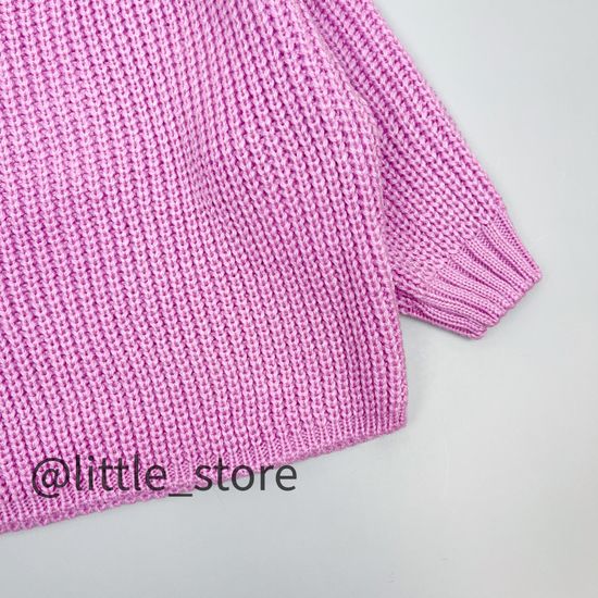 Джемпер вязаный, Сиреневый