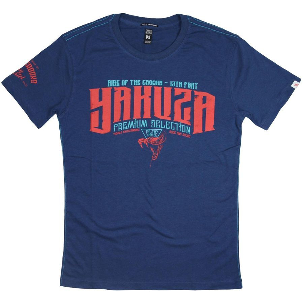 Футболка тёмно-синяя Yakuza Premium 2507