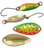 Блесна колеблющаяся для рыбалки на форель окуня голавля LureMax Dotty колебалка