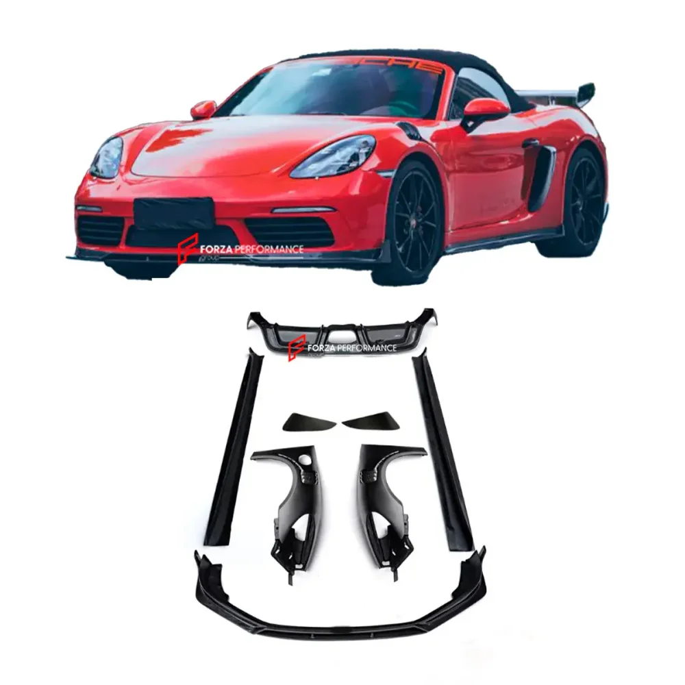 Карбоновый обвес для Porsche 718 982 Boxster/Cayman 2016+ Порше